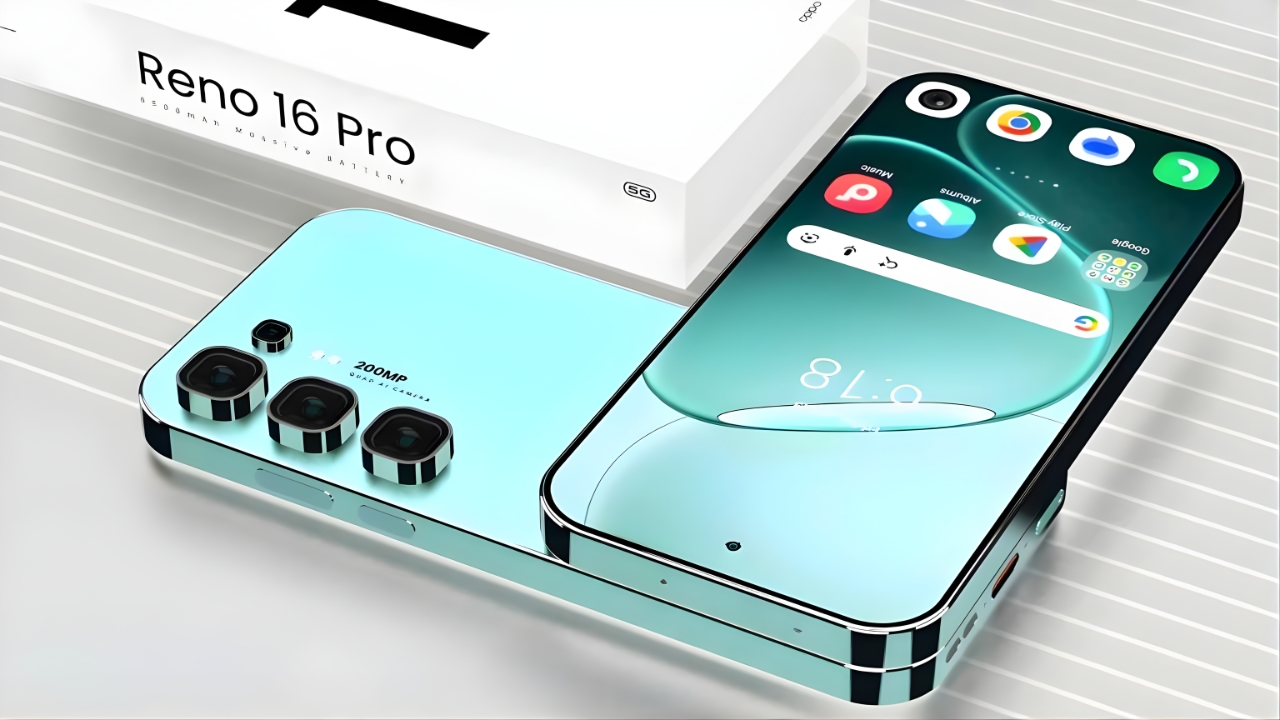 OPPO Reno 16 Pro 5G: Snapdragon 8s Gen 4, cámara de 200MP y rendimiento premium