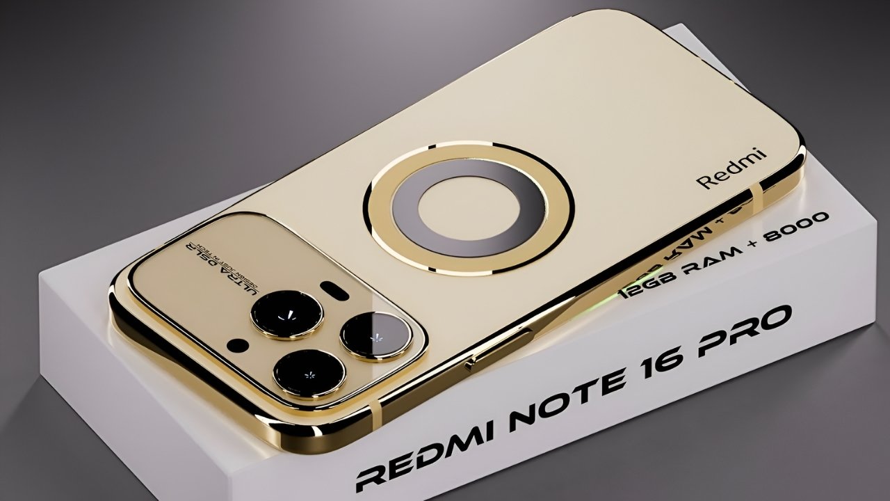 Redmi Note 16 Pro 5G Rendimiento potente con 12GB RAM y batería de 8000mAh