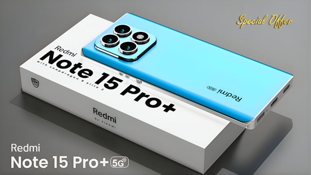 Redmi Note 15 Pro Plus 5G el smartphone con gran rendimiento y cámara de 200MP