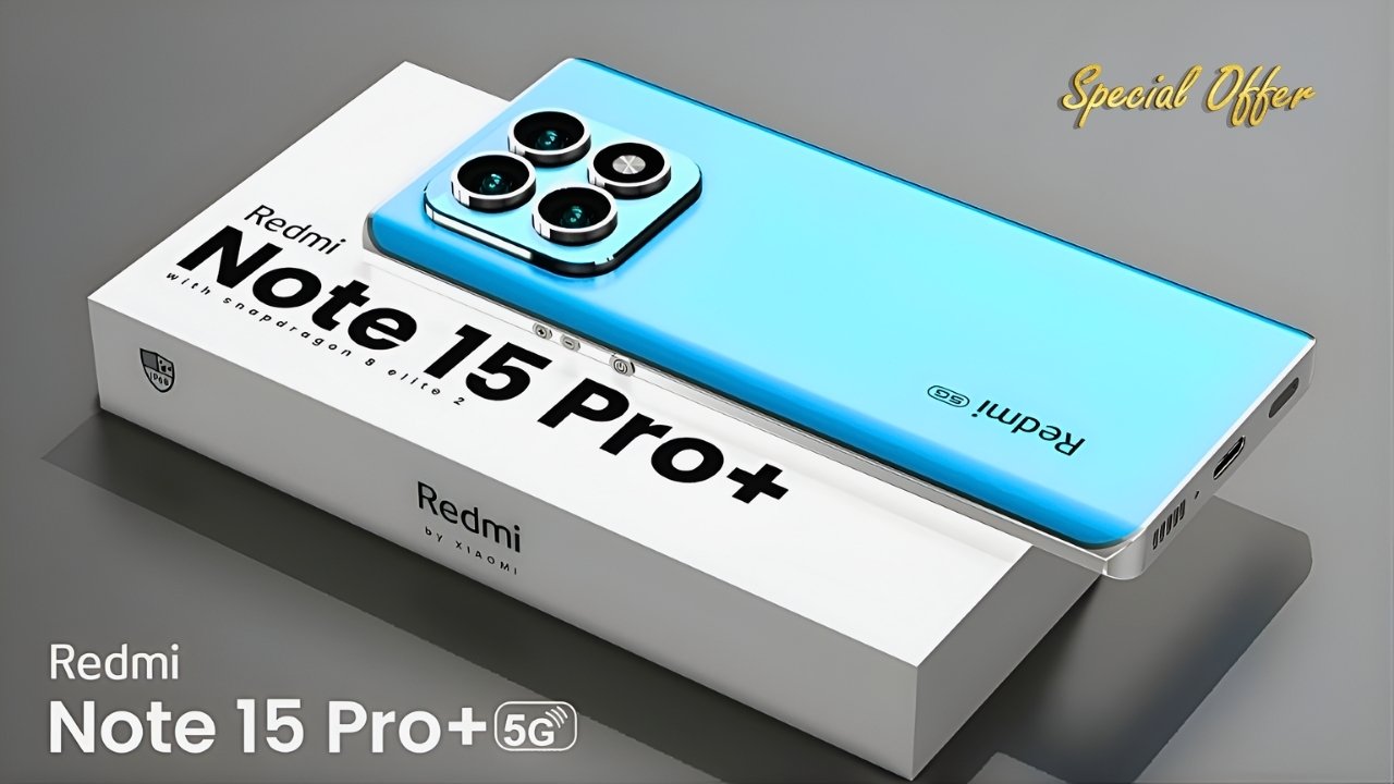 Redmi Note 15 Pro Plus 5G el smartphone con gran rendimiento y cámara de 200MP