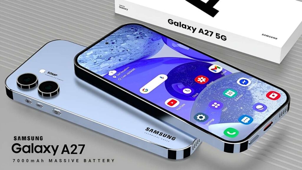 Samsung Galaxy A27 5G 2026 con batería de 7000mAh Dimensity 7300e y cámara de 50MP