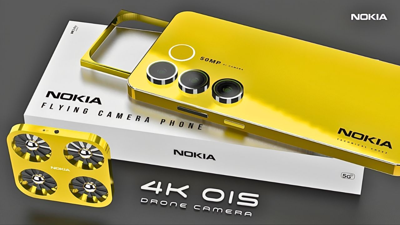 Nokia Drone Phone 5G con cámara drone de 50MP y rendimiento superior con Snapdragon 8 Elite 2