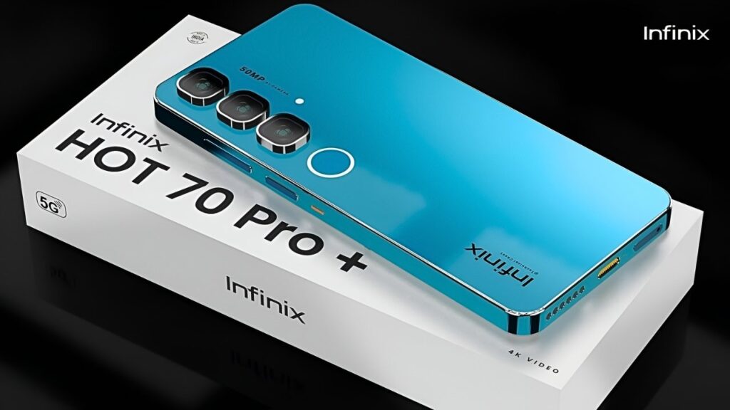 Infinix Hot 70 Pro+ 5G precio y características en 2026 con Dimensity 7300 y batería de 5600mAh
